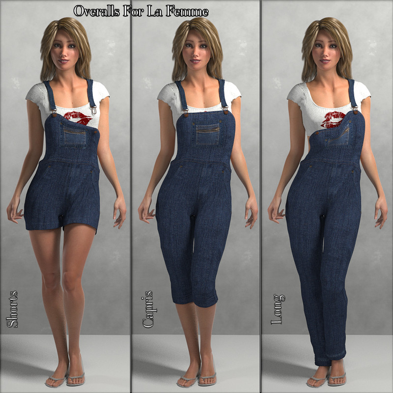 Overalls For La Femme Overalls For La Femme