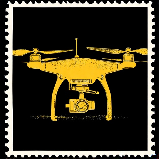 Postal-stamp-style-art-of-a-fl-12