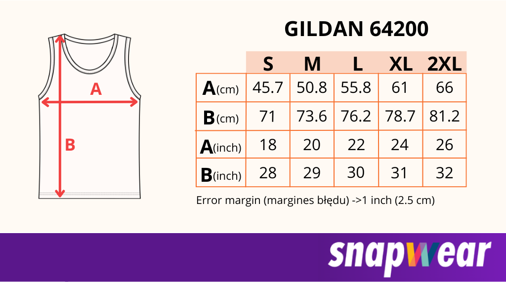 GILDAN 64200 PRINT ON DEMAND