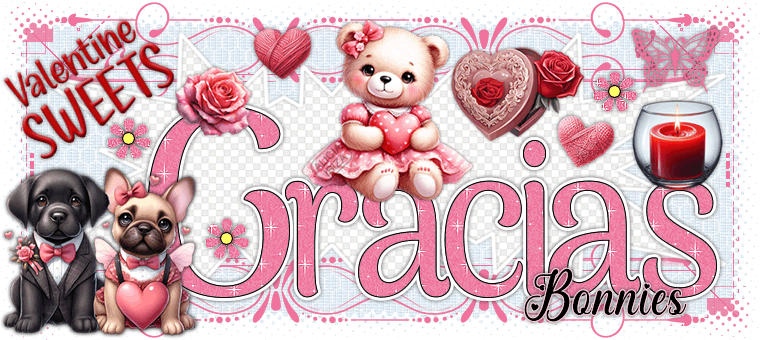 Gracias Valentine Sweets bonnies
