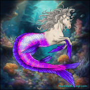 striped tail magenta_splash