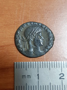 AE3 híbrido Constantino II/Constantino I. D N CONSTANTINI MAX AVG / VOT / XX. Ticinum- 20220210-225001