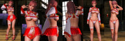Honoka-DOAXVV-Red-Plum-Shrine-Visit