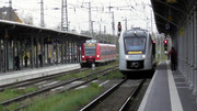 Stendal Hbf, links nach Wittenberge, rechts nach Wolfsburg