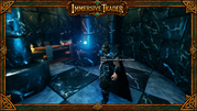 Grelka — boss-gated trader
progression