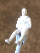 Aurora Pilot primed (Frank Luke sans headgear) S.P.A.D. XIII