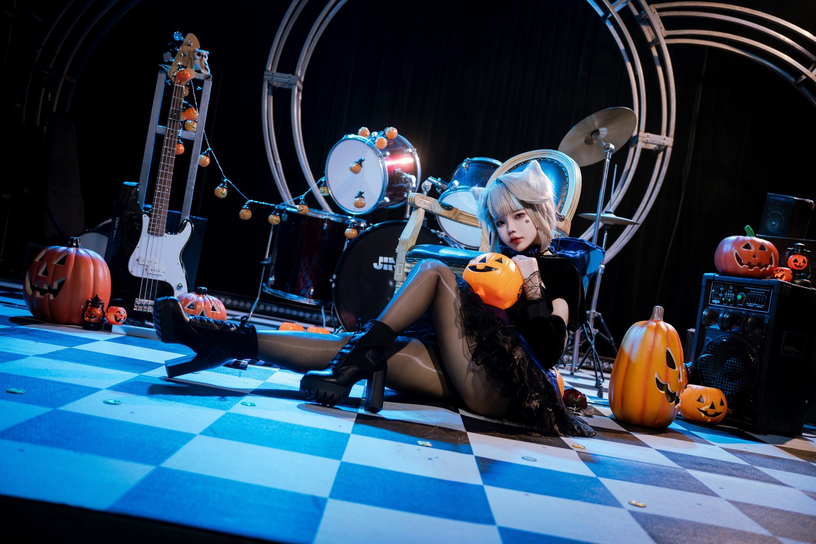 小瑶幺幺 琳妮特 万圣节 Cosplay 写真集【65P + 3V｜358.1MB】插图3