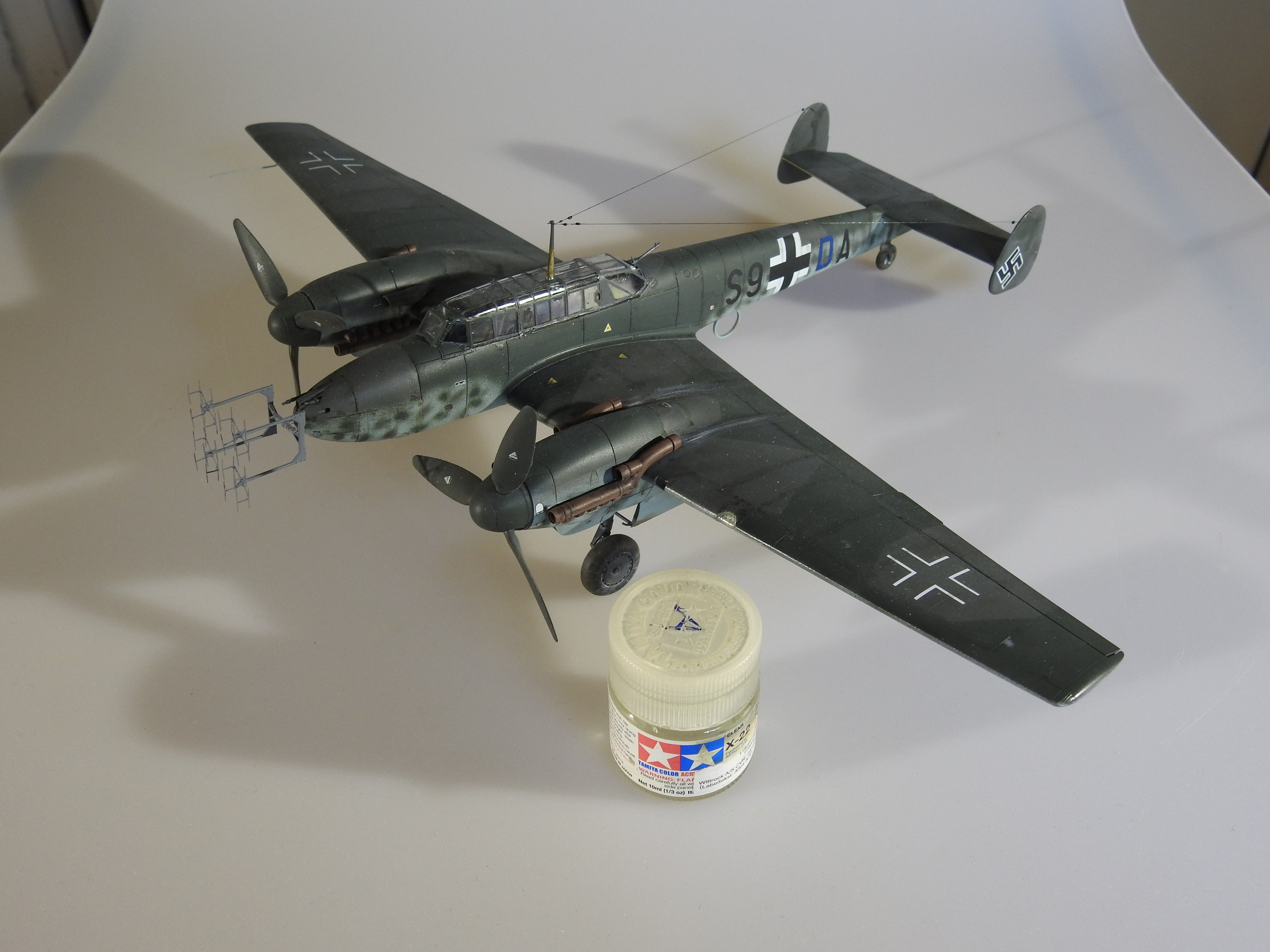 Bf 110 F Eduard 1/48 - klar DSCN0462