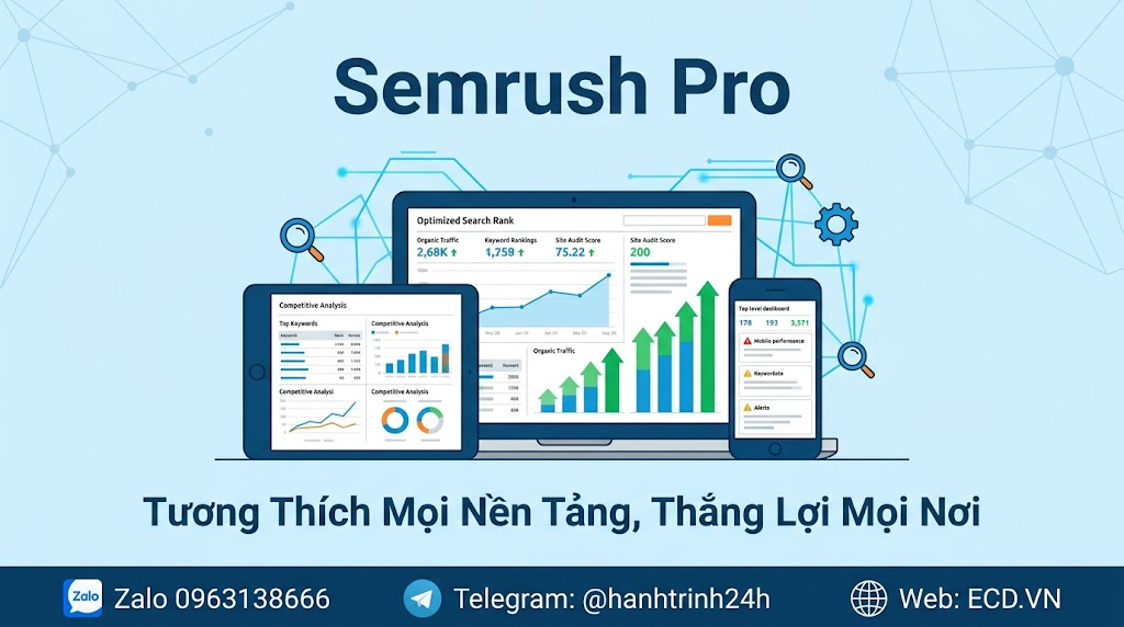tài khoản semrush pro còn hạn