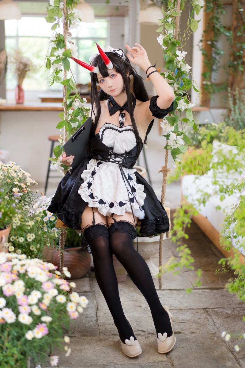 艾西Aiwest 碧蓝航线能代Cosplay写真图集 舰娘高清美图 18P (38.3M)插图6