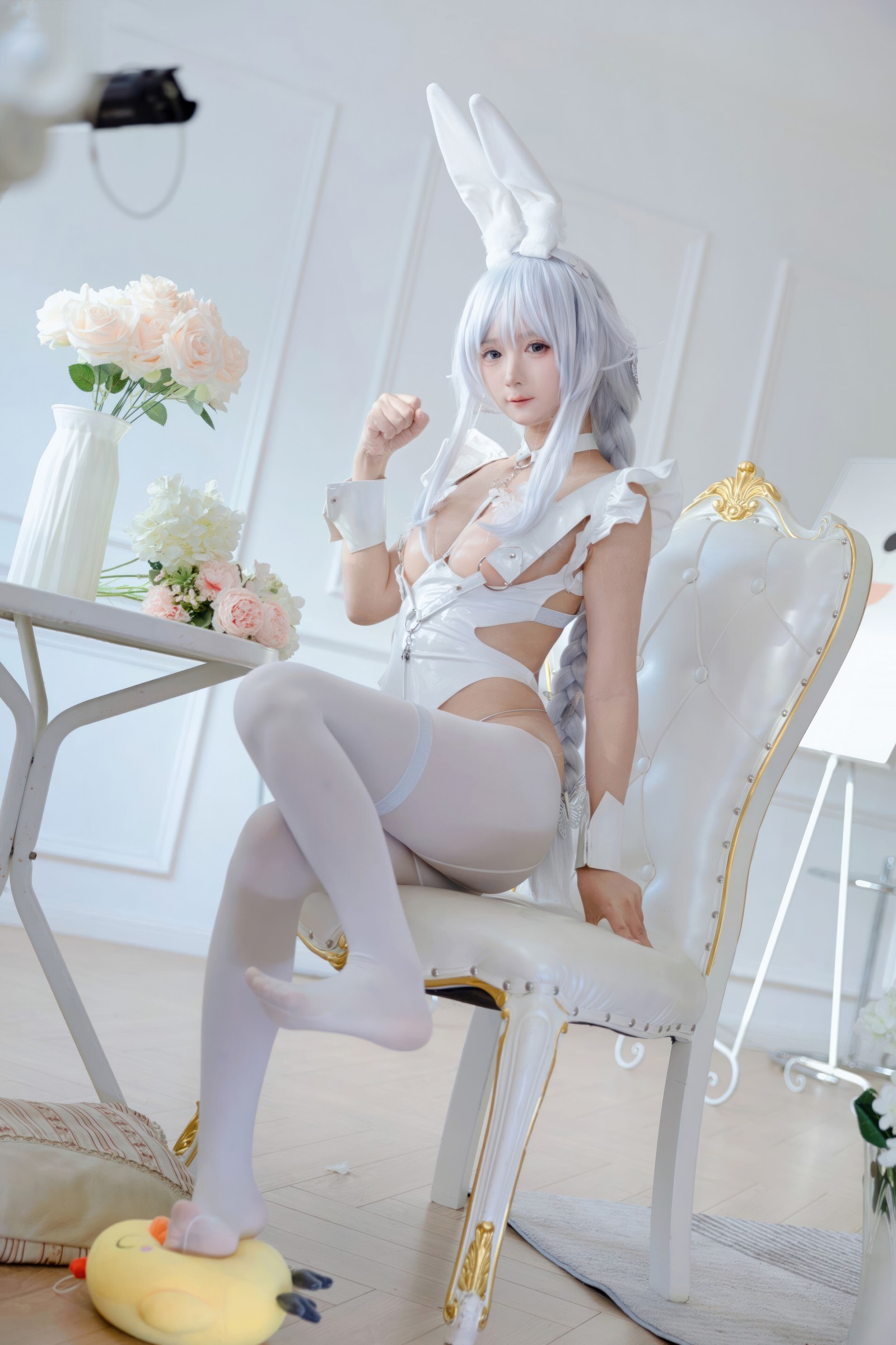 喜欢爱理吗套图：碧蓝航线恶毒·白兔COS高清写真（37P-219.3M）插图3