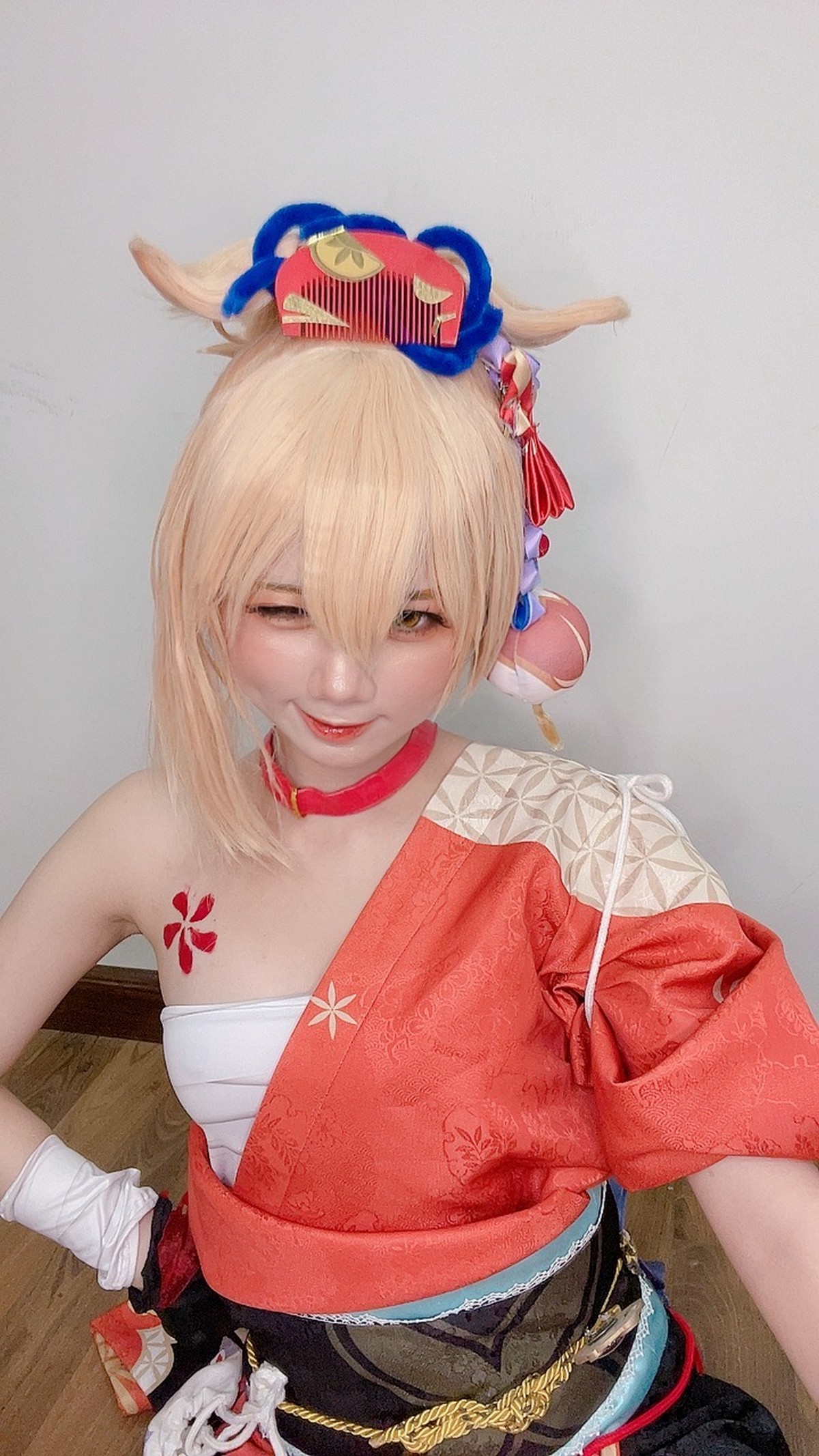PoppaChan Yoimiya Cosplay (Genshin Impact) HD Photos – 80 Images 270MB插图2