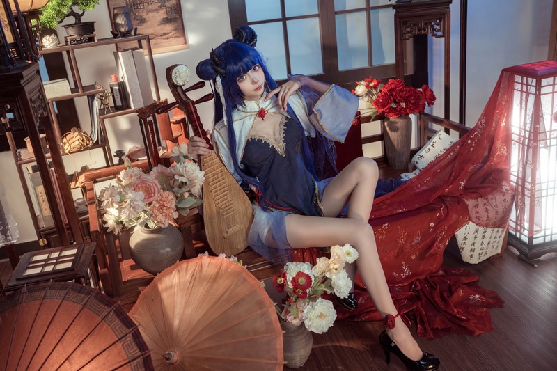 艾西Aiwest 伊吹新年旗袍Cosplay写真图集 新年主题高清图集 35P (396.8M)插图4