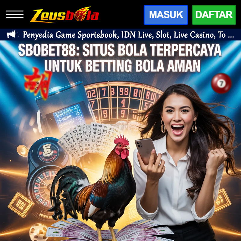 SBOBET88: Situs Bola Terpercaya untuk Betting Bola Aman image 1