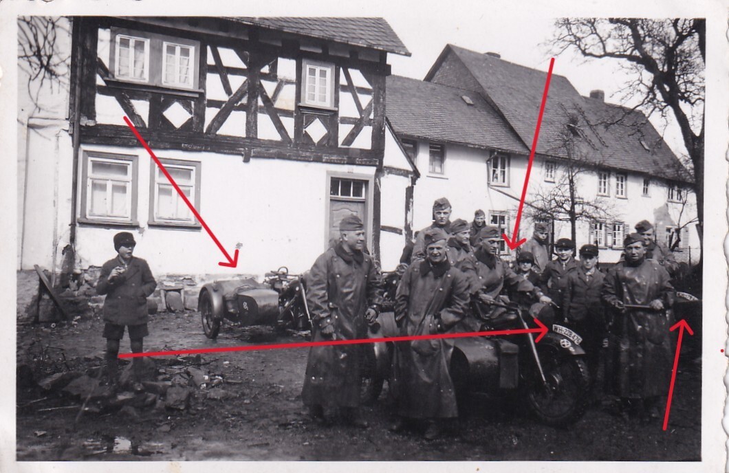 Foto Soldaten Kradfahrer Ausrüstung Technik Gespann Motorrad Fahrzeug