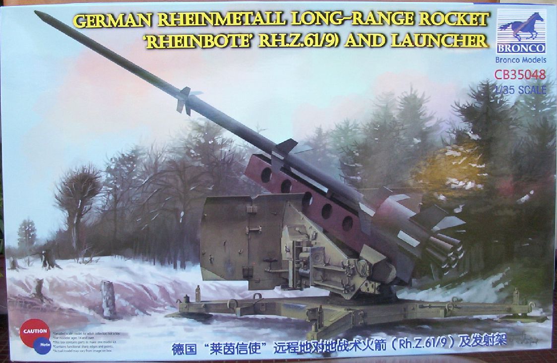 Bronco 35 Rheinmetall 'Rheinbote' RHZ.61-9 & Lau