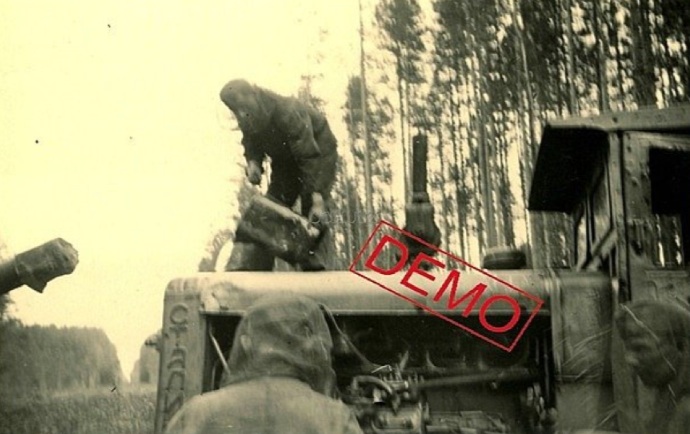 Beute Raupenschlepper sowjetischer (2)