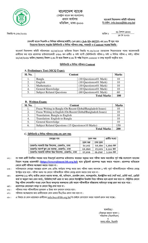 Sonali-Bank-Senior-Officer-(IT)-Exam-Seat-Plan-2026-PDF-1