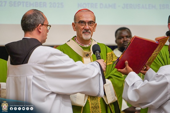 Comunicato Stampa: Sull’annuncio di un accordo a Gaza dans Articoli di Giornali e News Card-Pizzaballa