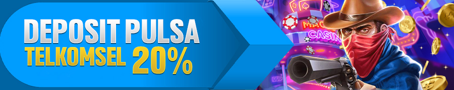 DEPOSIT PULSA POTONGAN 20%