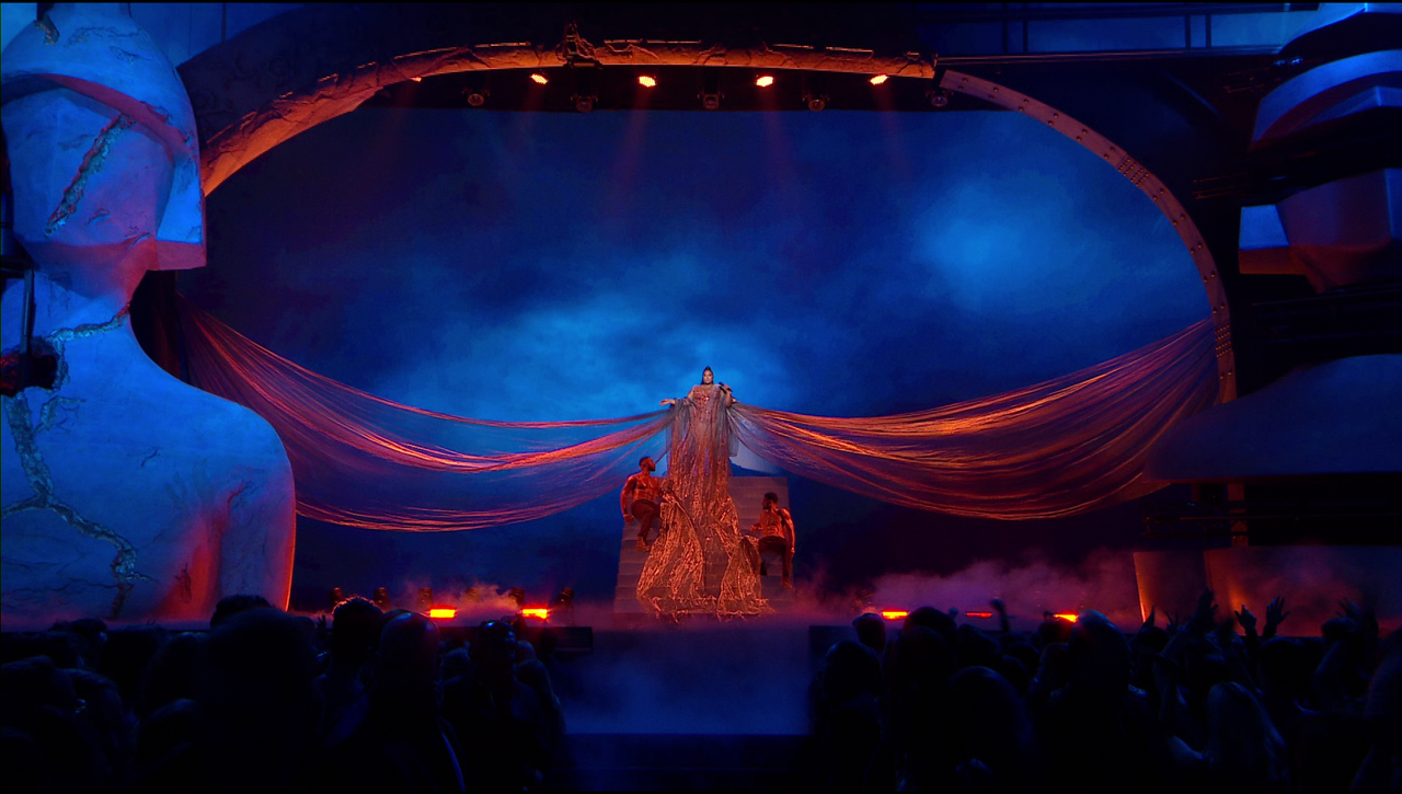 Lizzo - Medley,2020 Brit Awards,18 feb(FEED-1080i-MPA2[00_00_08.