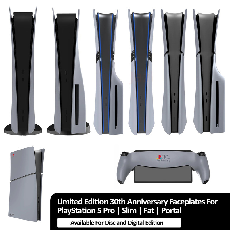 Faceplates 30th Anniversary für PS5 slim Digital in Hessen