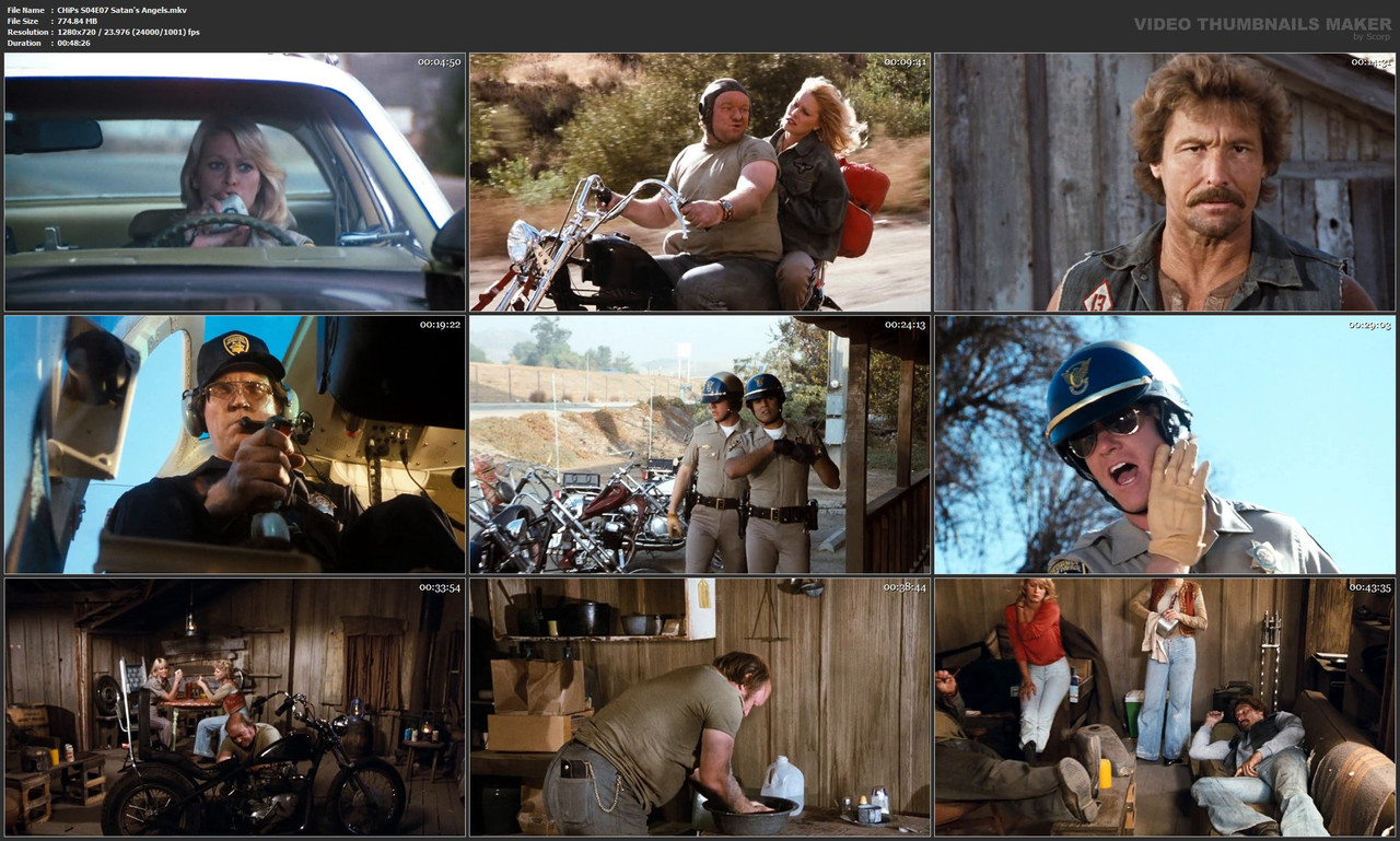 CHiPs S04E07 Satan's Angels.mkv