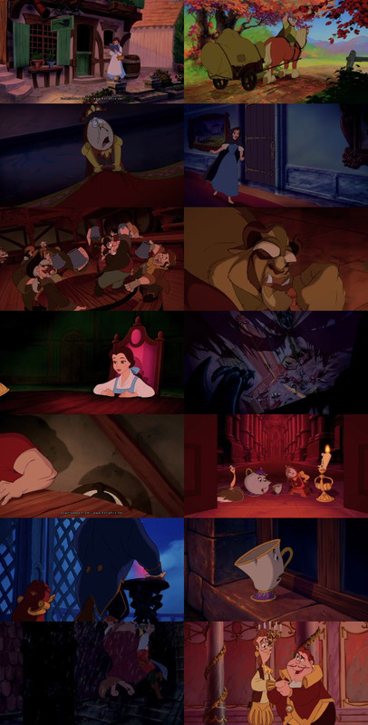 Beauty and the Beast (1991) 1080p | 720p | 480p BluRay [Hindi (हिन्दी) + English] DD5.1 ESub