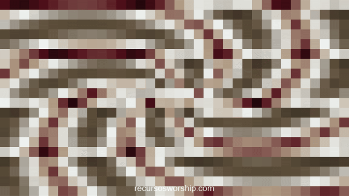 loop vj píxeles rojo oscuro caleidoscopio