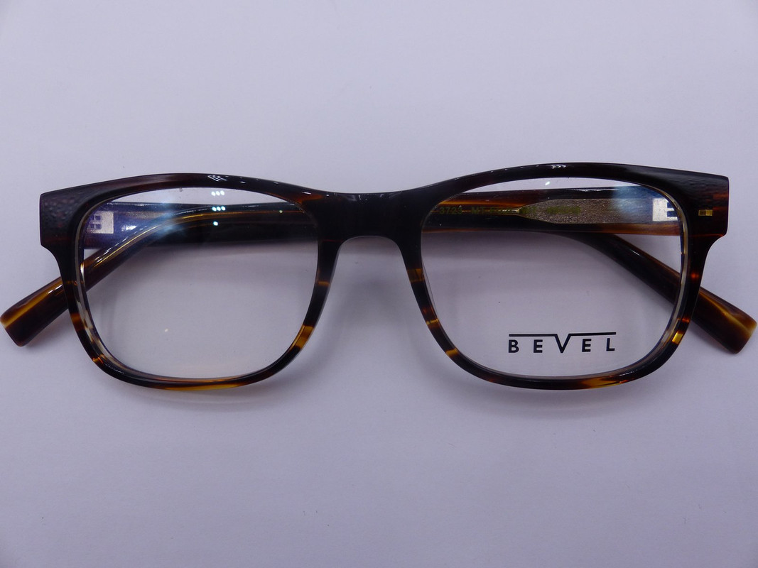 BEVEL 3723 MT FUJI WHISKEY TORTOISE UNISEX EYEGLASSES FRAMES SIZE 47-18-135