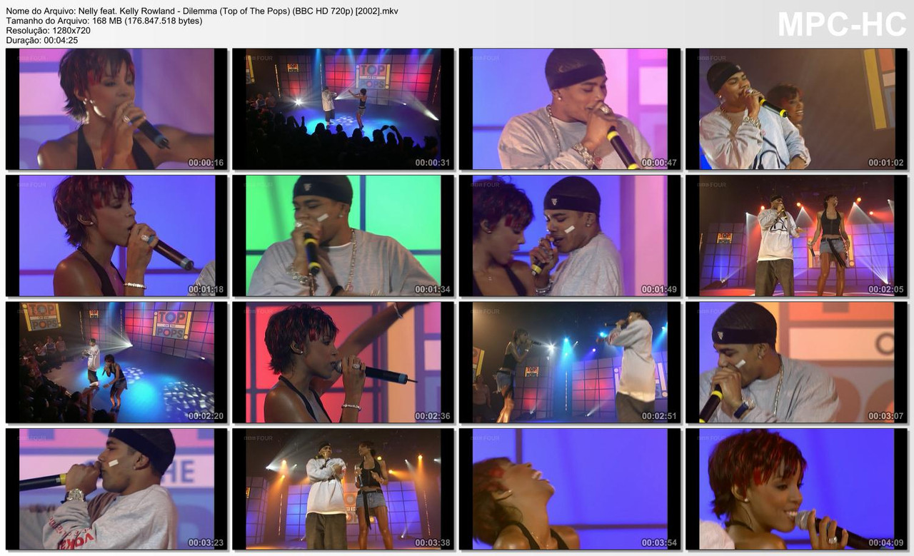 Nelly feat. Kelly Rowland - Dilemma (Top of The Pops) (BBC HD 720p) [2002]