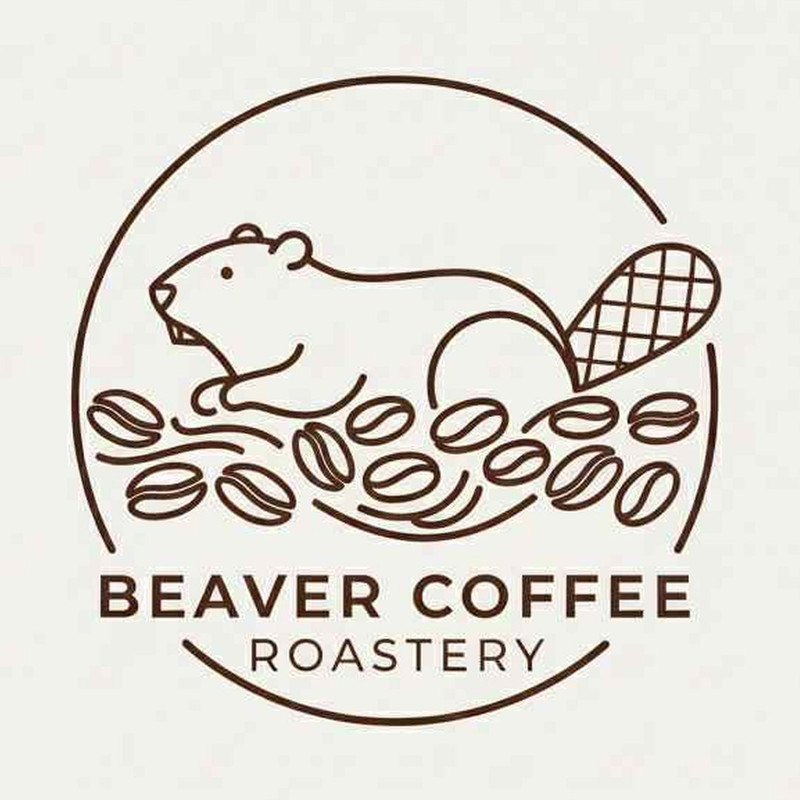 Beaver Roastery Logo