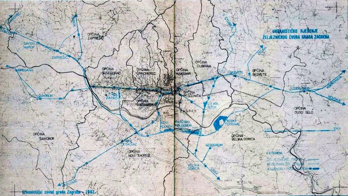 Zagrebake pruge ZP0-021-Plan-1982