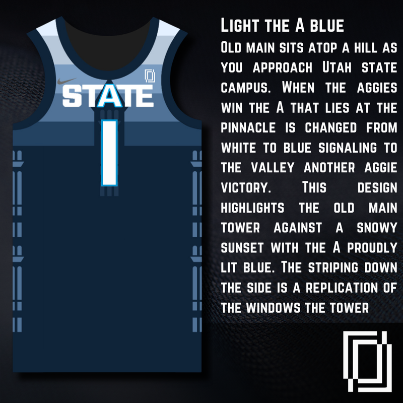 Light the A blue