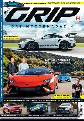 Cover: Grip Das Motormagazin No 08 2022
