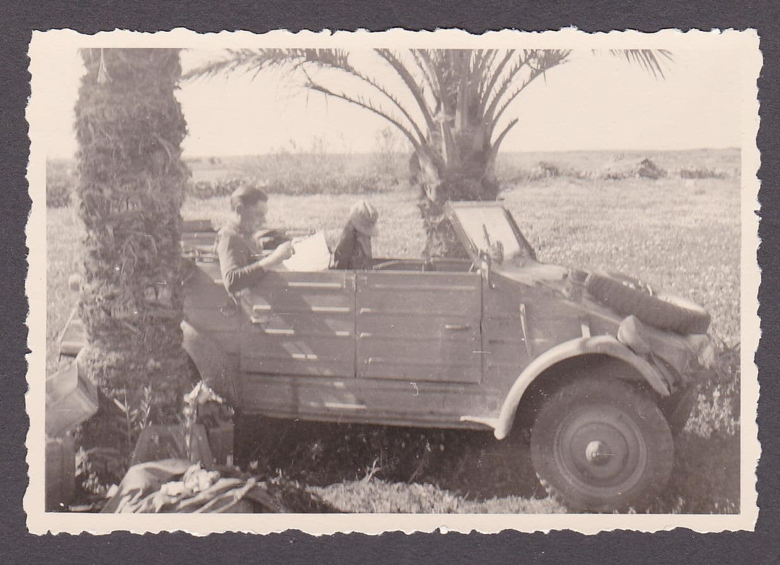 Foto 2.WK.VW-Kübel Afrikakorps