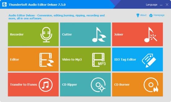 ThunderSoft Audio Editor Deluxe v8.0.0 Multilingual ThunderSoft Audio Editor Deluxe v8.0.0 Multilingual