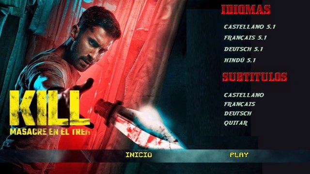 2 - Kill, Masacre en el Tren [DVD9 Custom][Pal][Cast/Fra/Ale/Ind][Sub:Varios][Acción][2023]