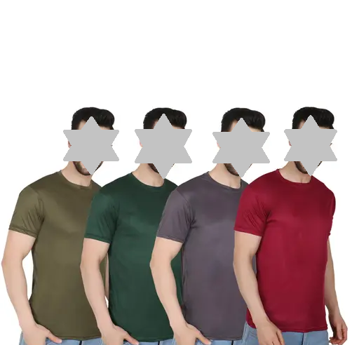 Drifit round neck tshirts pack of 4
Color 6 (R303)