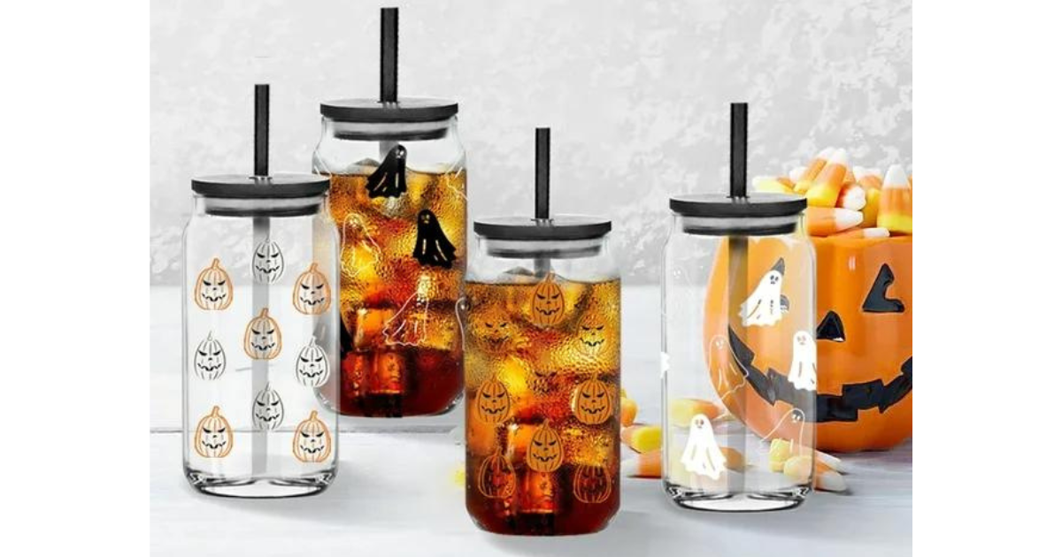 Halloween Magic: Color-Changing Glass Set for Just Halloween Magic: Color-Changing Glass Set for Just