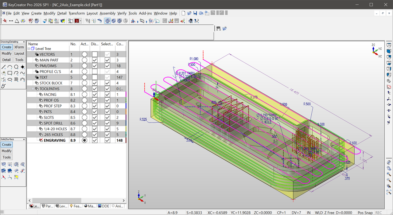 Working with Kubotek KeyCreator Pro 2026 SP1 full activated