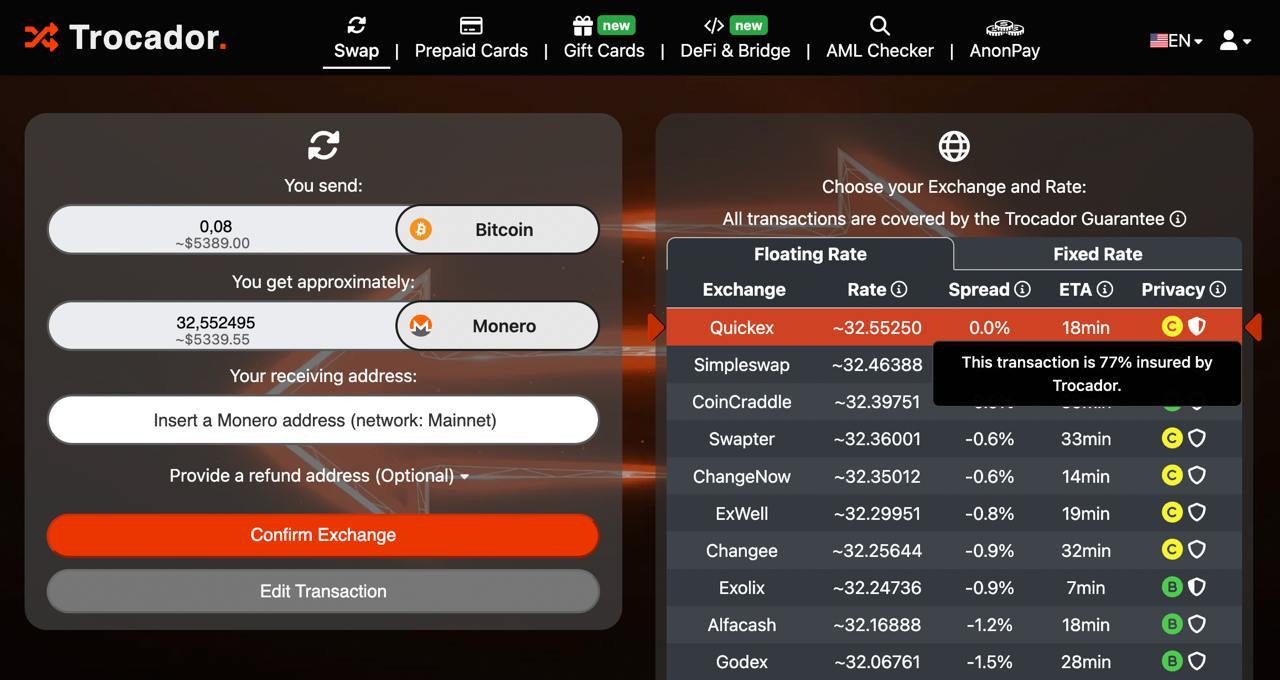 🔥Quickex.io - crypto exchange for you in Cryptocurrency Advertisements_photo-2024-08-16-18-45-53