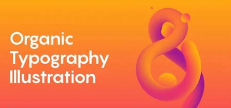 Learn in 10 - Organic Typography Illustration Learn in 10 - Organic Typography Illustration