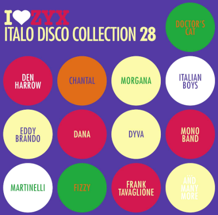 VA - I Love ZYX Italo Disco Collection 28 (2019)