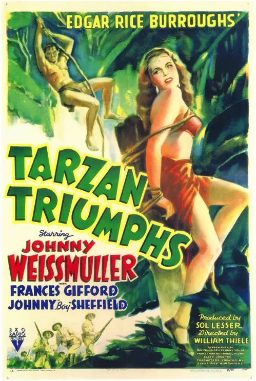 Triumf Tarzana - Tarzan Triumphs (1943) PLSUB.WEB-DL.Xvid-FT / Napisy PL