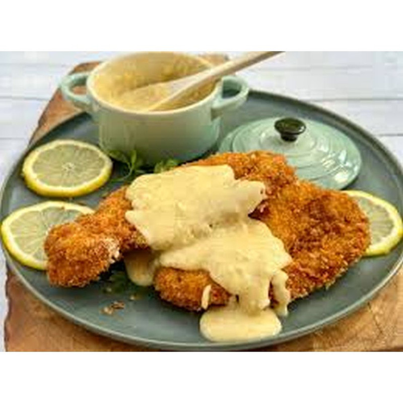 Chicken Schnitzel With Sauce