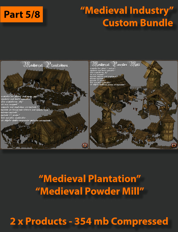 Medieval Industry Bundle Pack 5 Splash