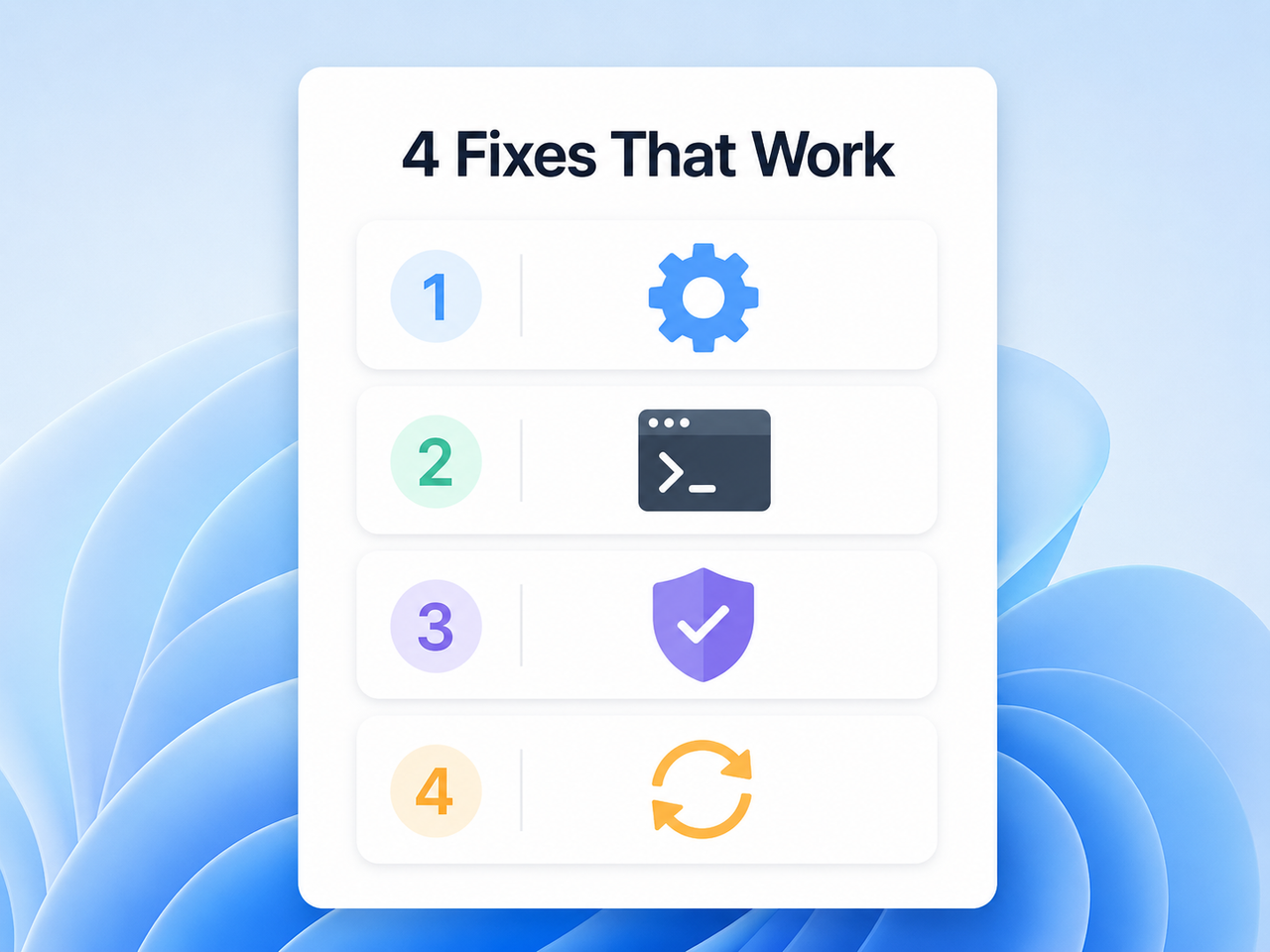 Claude Code Windows 4 fixes checklist for critical bugs