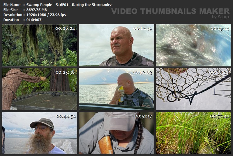 Swamp People - S16E01 - Racing the Storm.mkv