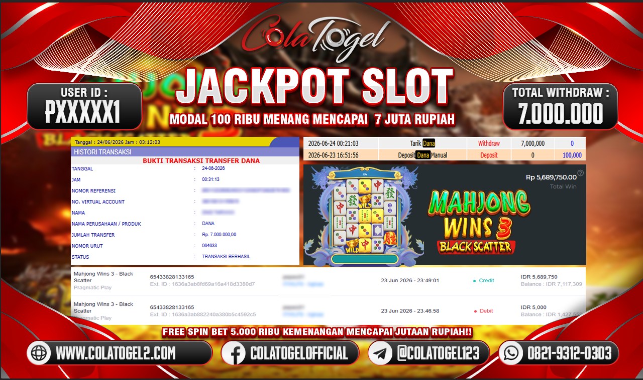 JACKPOT SLOT GACOR!!